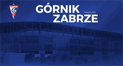 Desktop Screenshot of gornikzabrze.pl