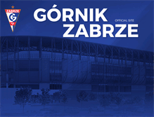 Tablet Screenshot of gornikzabrze.pl